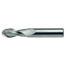 Slot Drill Ball Nose 1/8" Short HSS Bordo