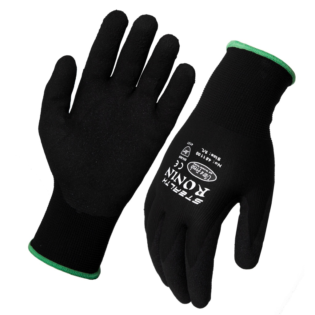 Glove Synthetic Stealth Ronin Blue Band sz10 XL