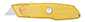 Knife Retractable With Thumbscrew Yellow