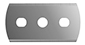 Blade Slitting Technical 3 Hole 10pk Sterling