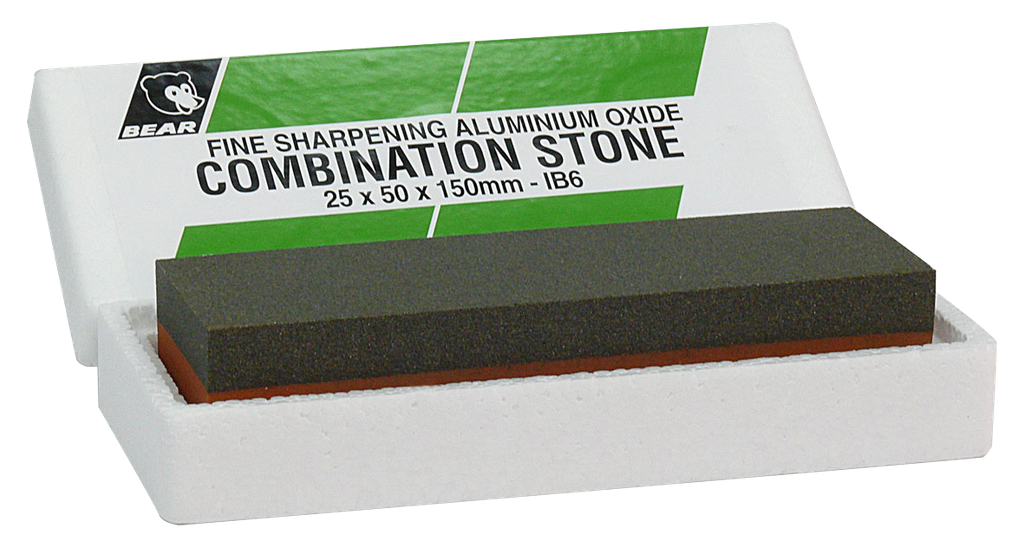 Combination Oil Stone 25x50x150mm Alox Oil Filled