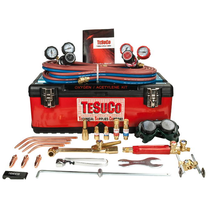 Gas Cutting & Welding Kit Oxy/Acet Tesuco