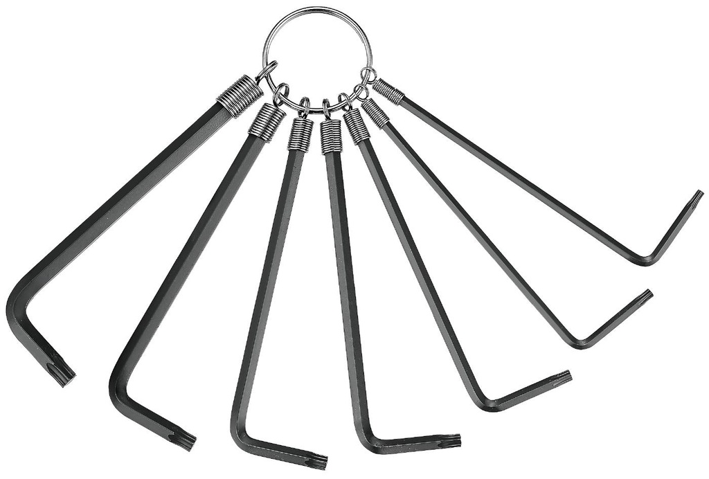 Key Wrench Set Torx 7pc Ring Teng