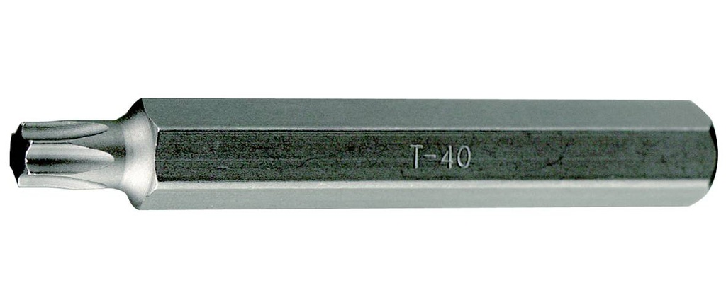 Torx Drive Bit T45x75mm Teng 10mm Shank
