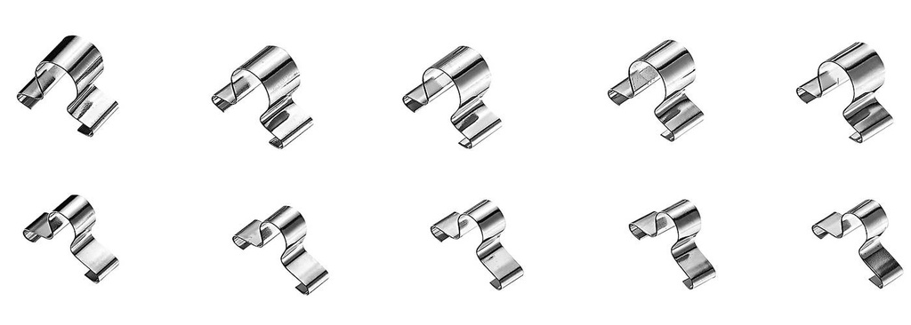 Socket Clip Rail 10Pc 1/2dr Teng
