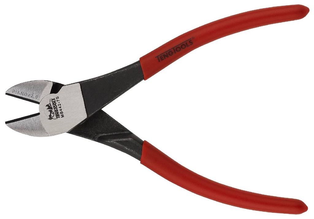 Diagonal Cutting Plier 175mm Spring Loaded Teng