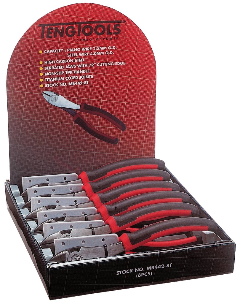 Diagonal Cutting Plier 200mm Teng