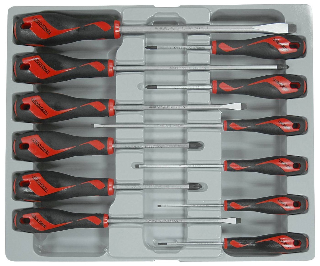 Screw Driver Set 12pc Teng