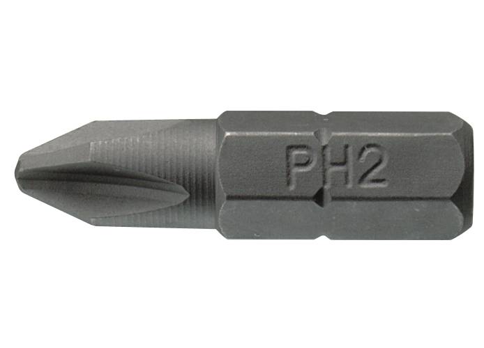 Phillips Drive Bit PH1x25mm Insert 10pk Teng