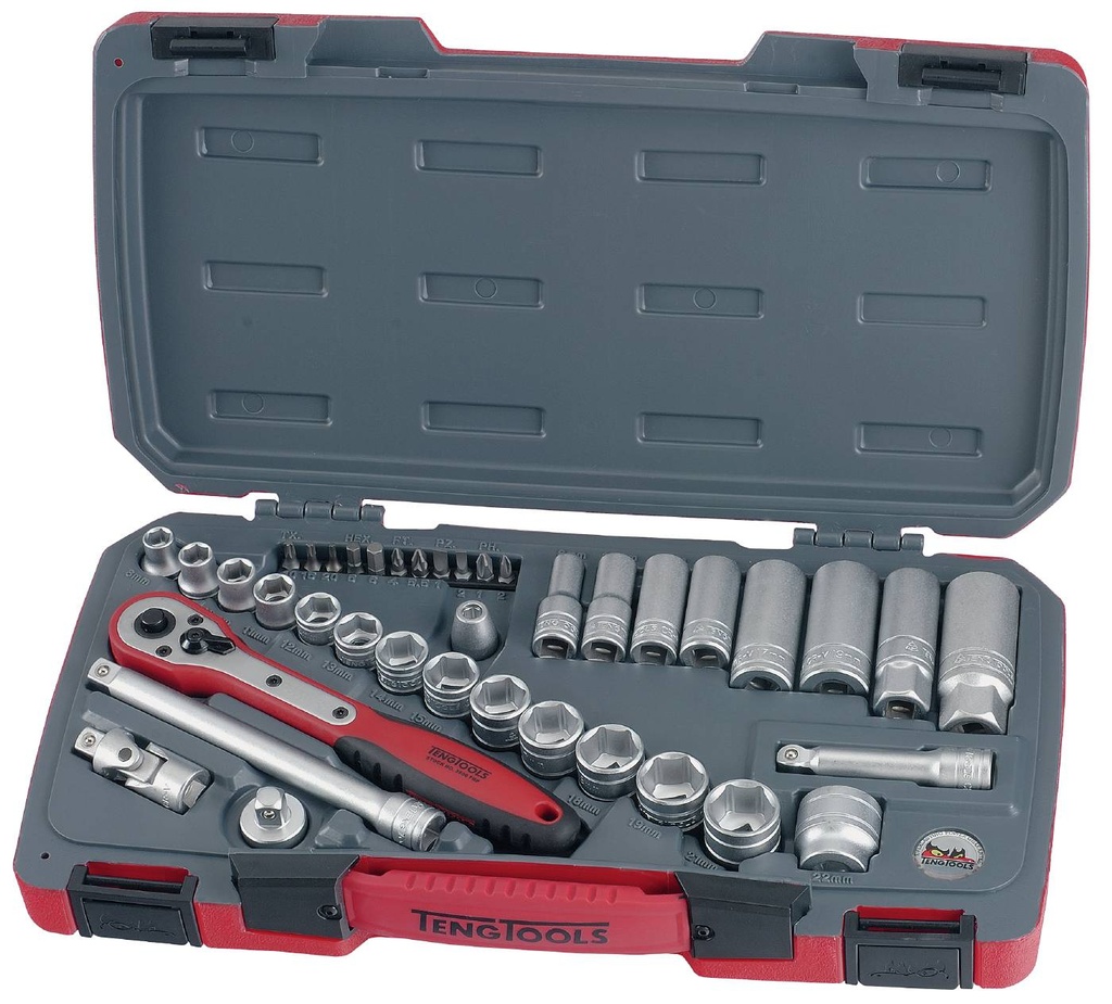 39  Pc 3/8" Dr Tool Set Teng