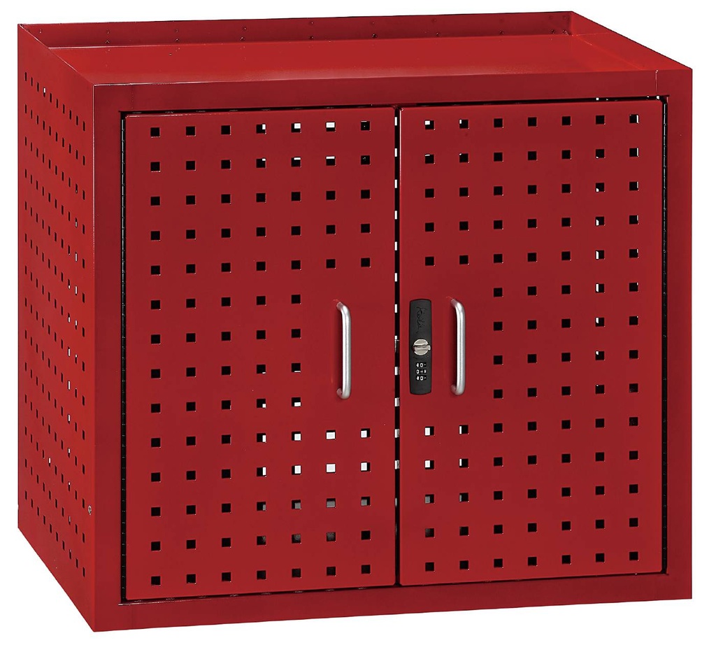 Tool Box Wall Cabinet 600Hx660Wx455D Red Teng