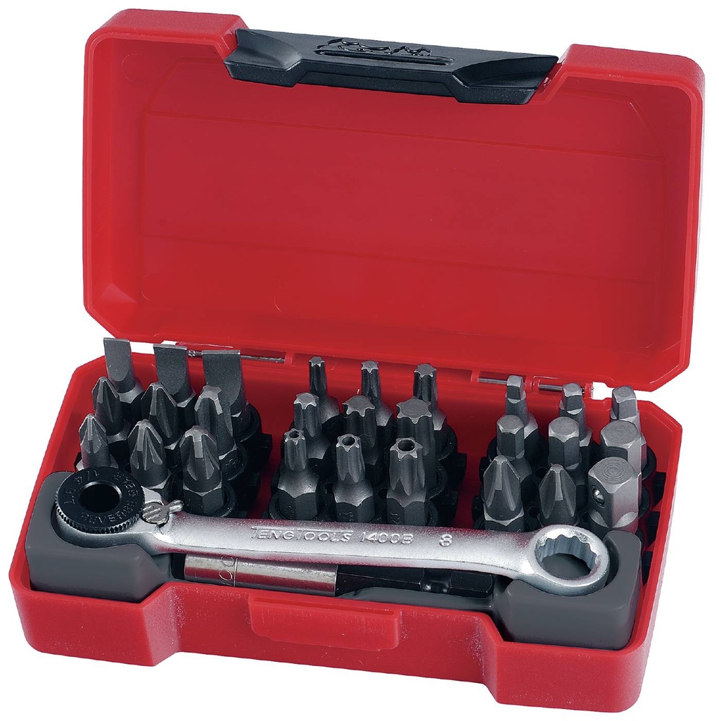 29  Pc 1/4" Dr Tool Set Teng