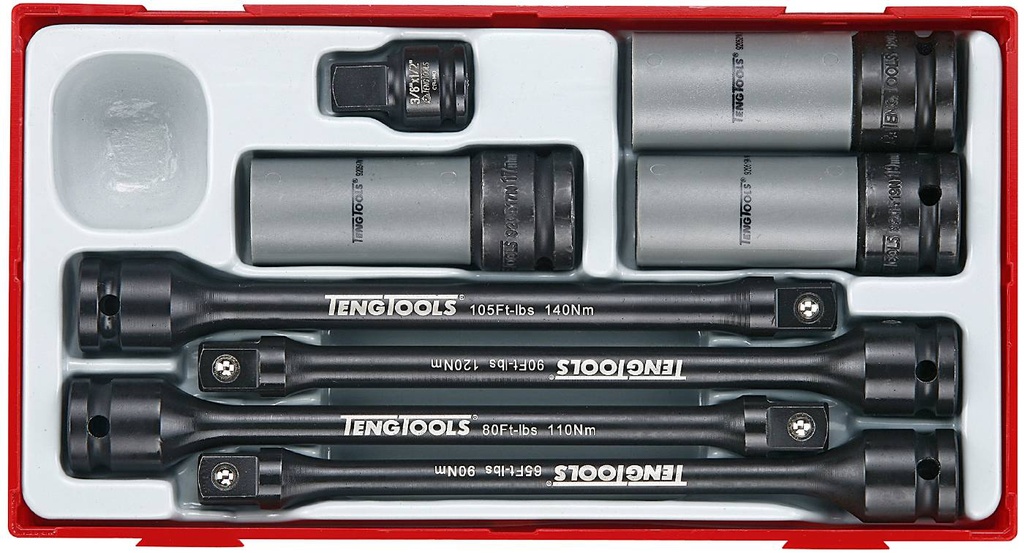 8 Pc Torque Stick Set TC-Tray Teng