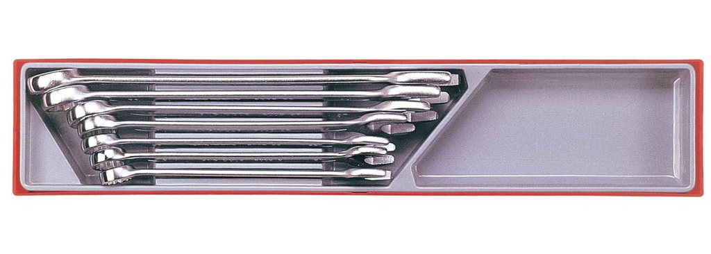 Combination Spanner Set 20-32mm 7pc Tray Teng