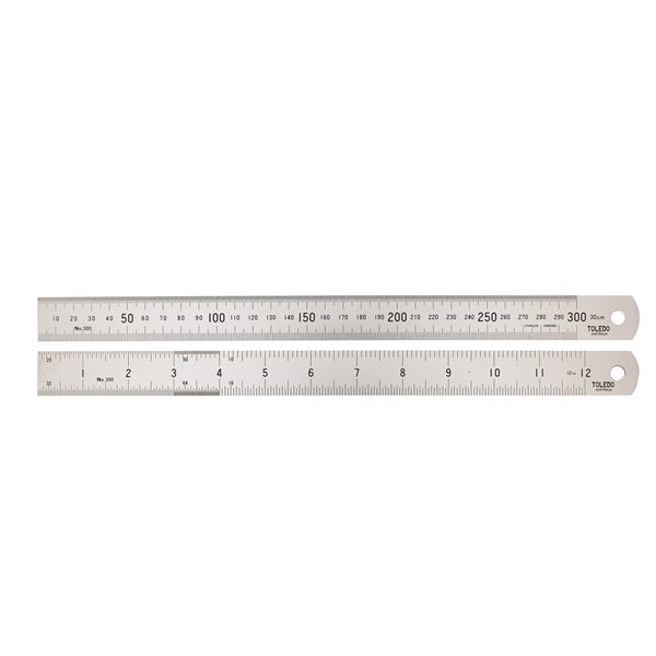 Rule 150mm M/E One Round End Toledo