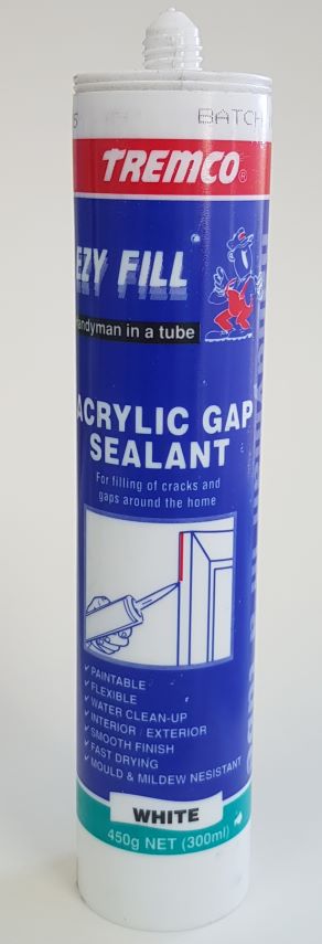 Gap Sealant White 300g Acrylic Tremco Ezyfill