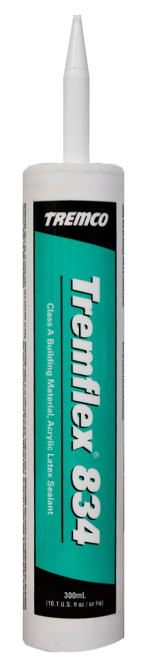 Gap Sealant White Acrylic Latex Tremflex 834