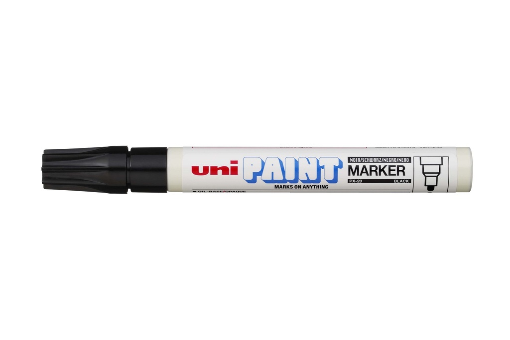 Marker Bullet Tip 2.8mm Tip Black UniPaint