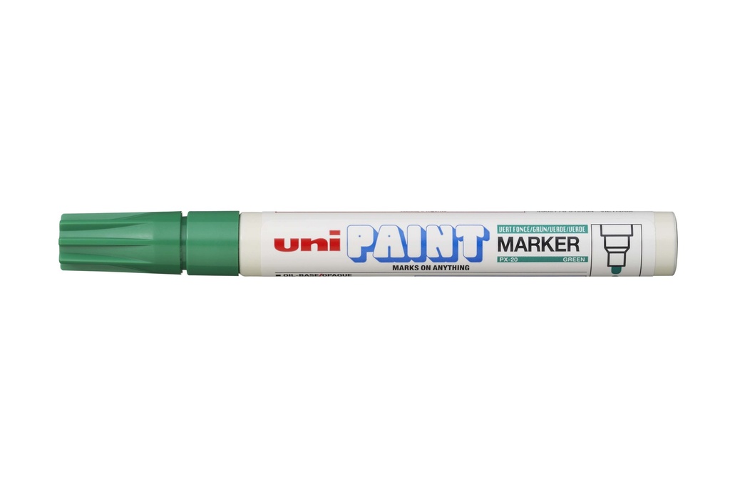 Marker Bullet Tip 2.8mm Tip Green UniPaint