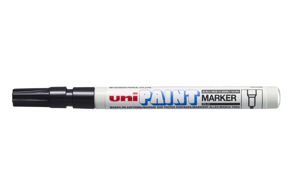 Marker Fine Tip 1.2mm Tip Black UniPaint