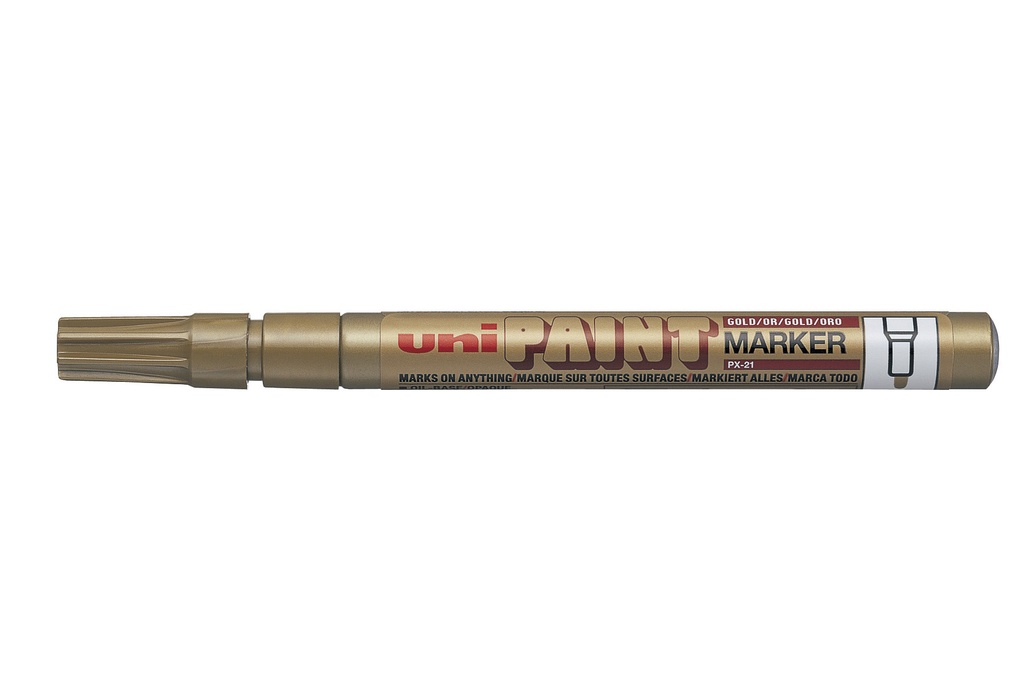 Marker Fine Tip 1.2mm Tip Gold UniPaint