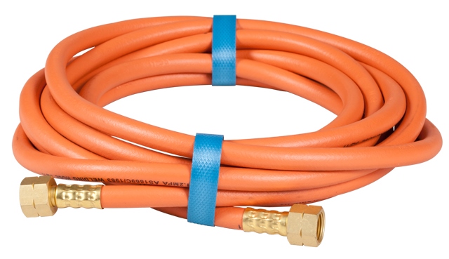 Hose Single 5mm LPG Orange 5m 5/8 LH Weldclass