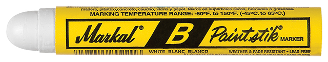 Marker Paintstik General Purpose White Markal