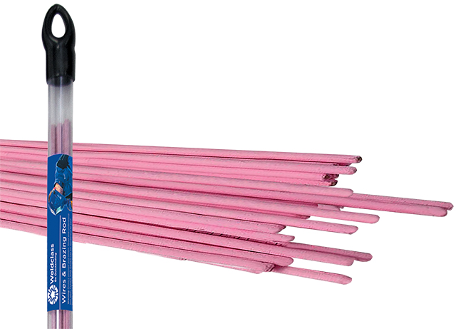 Filler Rod Gas Nickel Silver/Brz Flux Coat 3.2mm                                                    