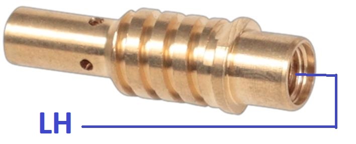 Contact Tip Holder Binzel MB15 M6 2pk