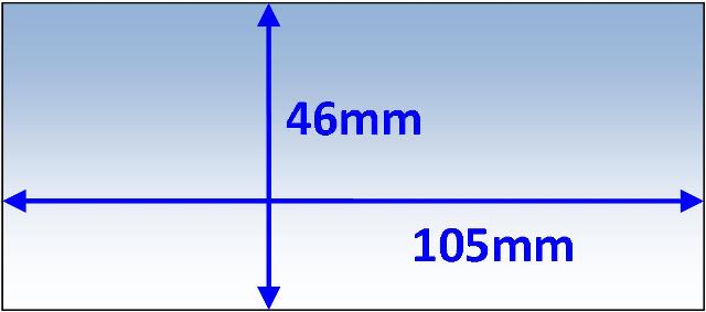 Welding Lens 105x46mm Inner suit CIG WeldSkill 5pk