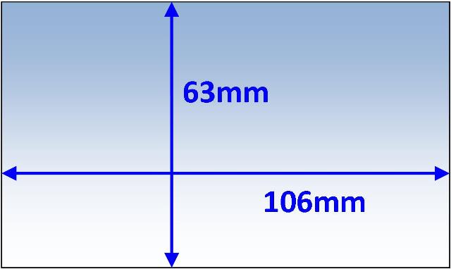 Welding Lens 106x63mm Inner suit Mach6/M.Elite 5pk