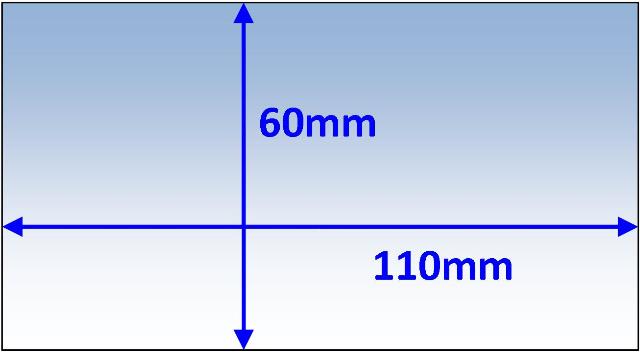 Welding Lens 110x60mm suit Kemppi Beta 60 10pk