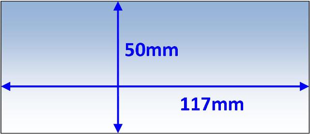 Welding Lens 117x50mm Inner suit Speedglas 9100V 5pk