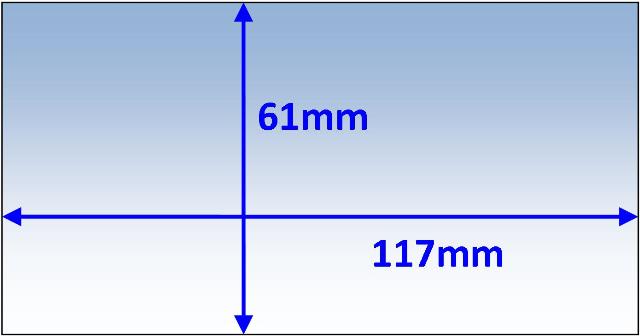 Welding Lens 117x61mm Inner suit Speedglas 9100X 5pk