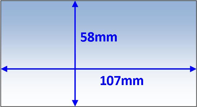 Welding Lens 107x58mm Inner suit CIG Prolite