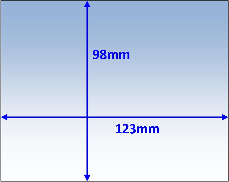Welding Lens 123x98mm Outer suit CIG Prolite