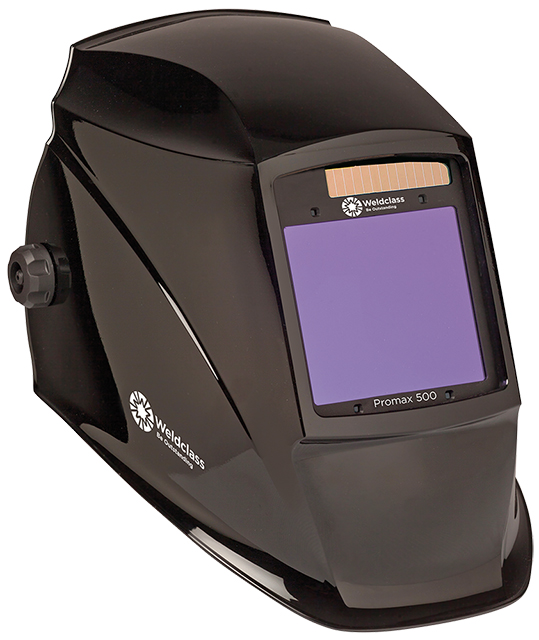 Welding Helmet Promax 500 Black Stealth Weldclass