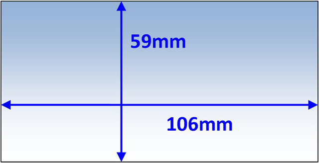 Welding Lens 116x59mm Inner Promax 350  5pk