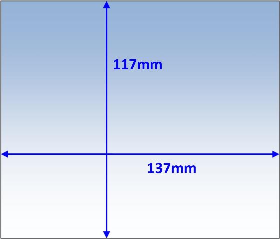 Welding Lens 137x117mm Outer Promax 500