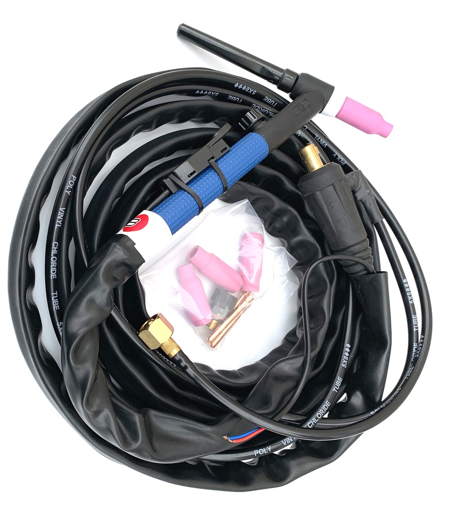 TIG Torch 17V Valve 4.0m AlphaTIG Binzel