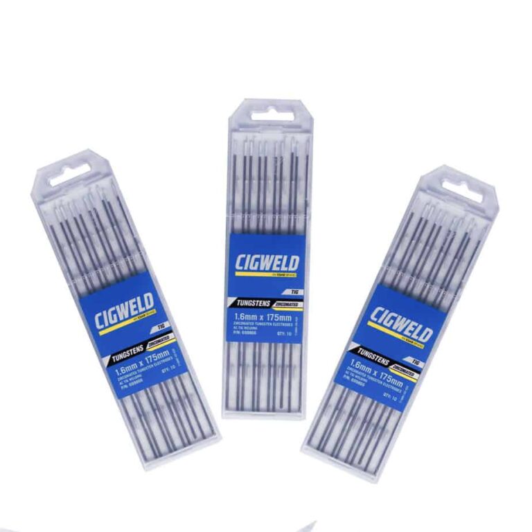 Tungsten Electrode Zirconiated (Alu) 1.6mm 10pk Wh Cigweld