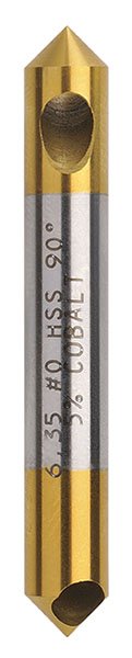 Countersink XHole 2-5mm HSSCo TiN Bordo