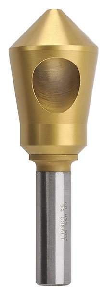 Countersink XHole 16-38mm HSSCo TiN Bordo