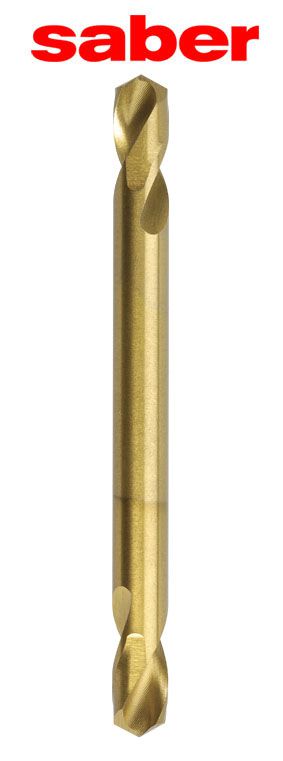 Panel Drill 1/8" Double Ended HSS TiN Saber