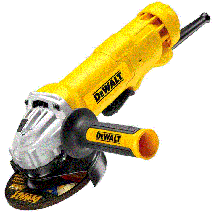 Angle Grinder 125mm 1200W No-Lock On Paddle Switch Dewalt