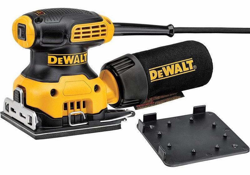 Orbital Palm Sander 1/4 Sheet 230W Dewalt