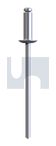 [AS6-4] Rivet Al/St 4.8Diam 6.4Grip 11.0Long