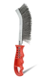 [BOR5174-SW-R] Hand Scratch Brush Uni Steel 0.3mm Red