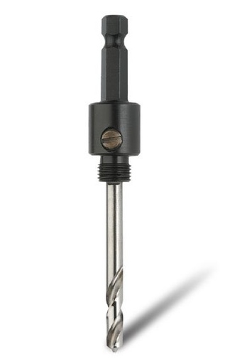 [BOR7050-5519] Hole Saw Arbor 14-30mm 11/32"Hex 1/2"UNF Bordo