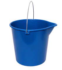[BUCKET] Bucket Plastic 10L Metal Handle